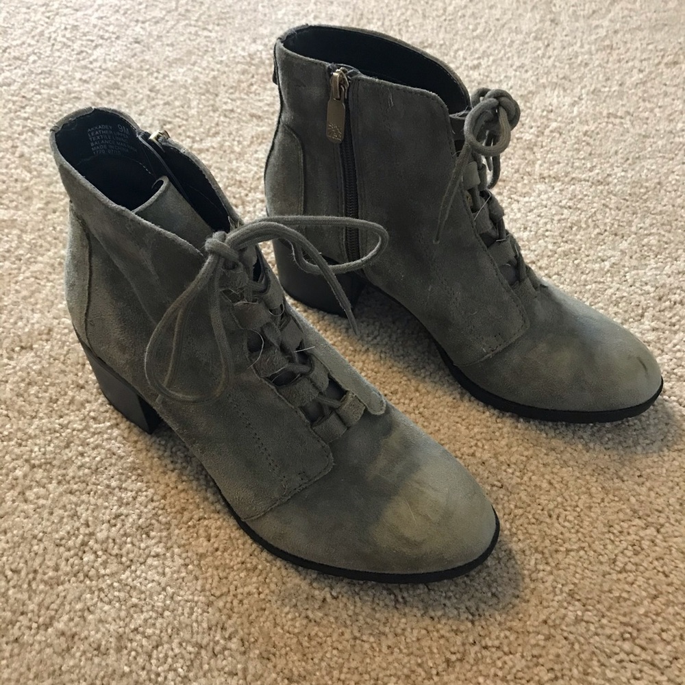 Sage Green Booties